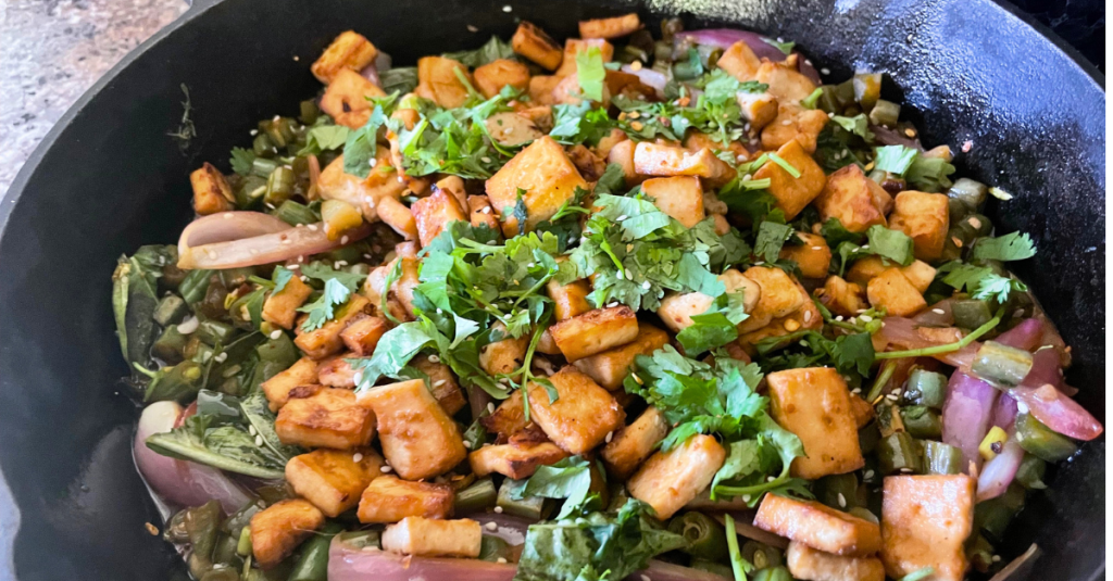 thai inspired tofu & green&nbsp;bean